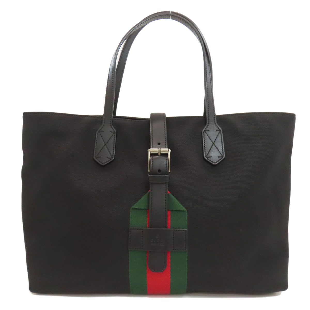 GUCCI グッチ 337070 シェリーライン トートバッグ ナイロン レディース