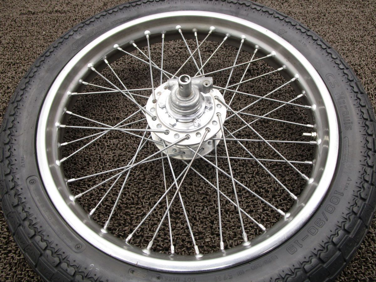 GT 750 フロントホイール メーターギア シャフト A 8045 100 90 19 他車流用 スズキ キャブ車