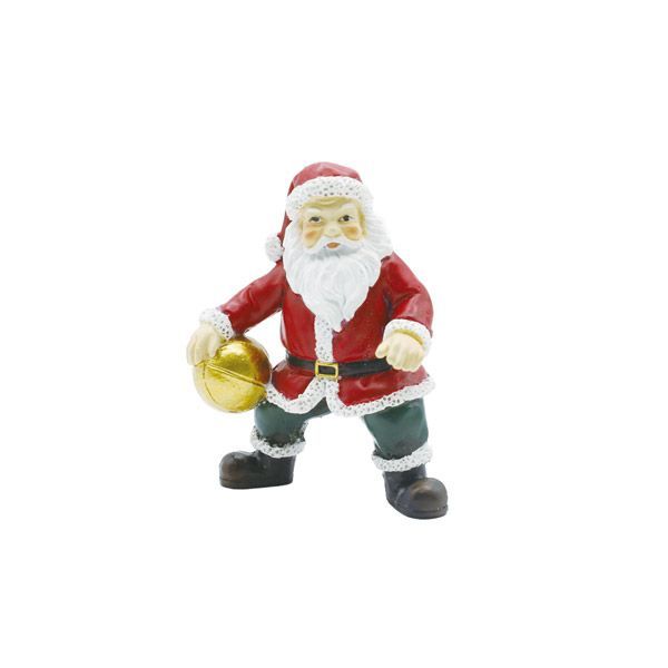 スポーツサンタ バスケット 【FS26375 バスケットサンタ ミニチュア