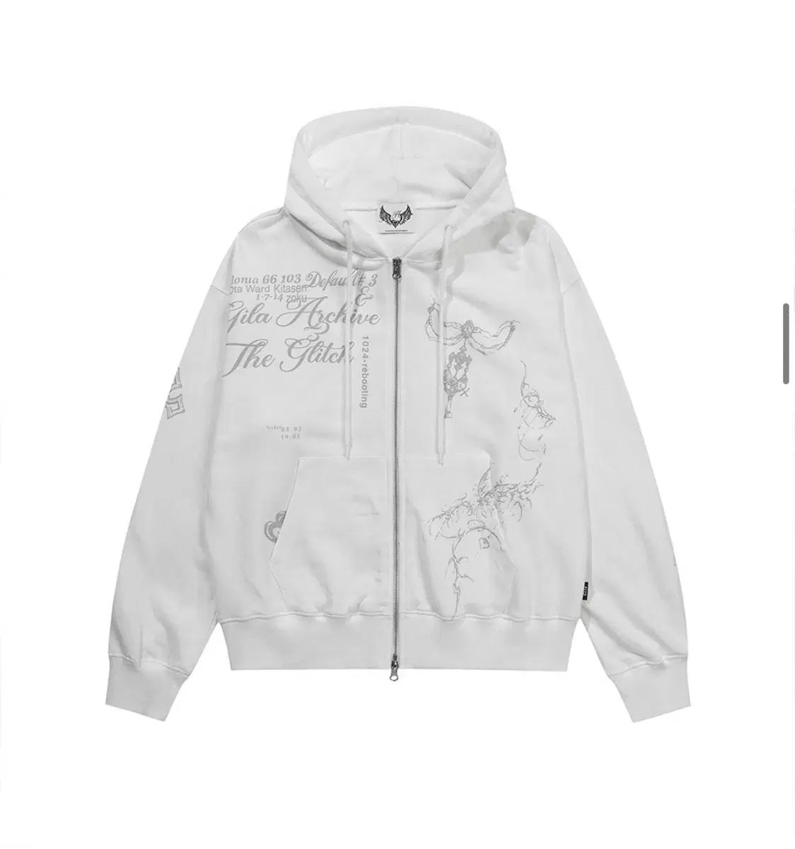 ブルーアーカイブ ブルアカ フーディー ジップアップ