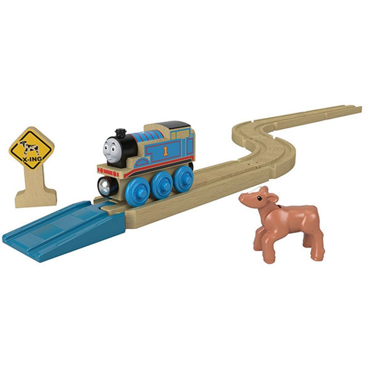きかんしゃトーマス 木製レールシリーズ 直線＆曲線 拡張レールセット