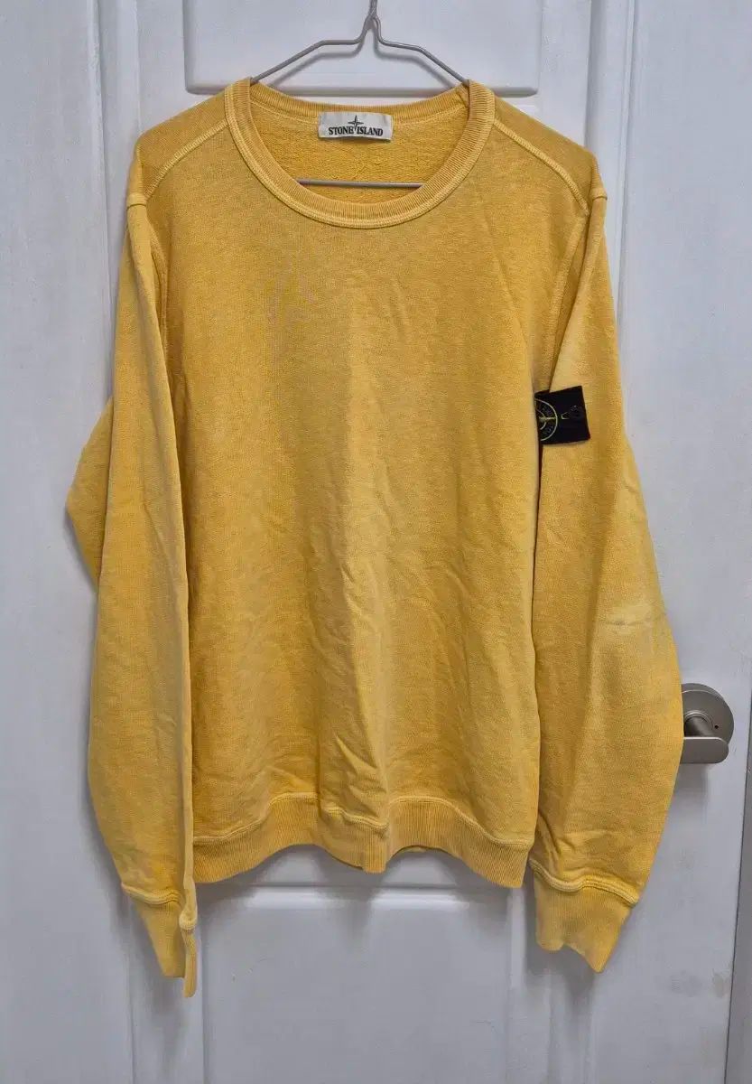 STONE ISLAND ストーンアイランド マスタード イエロー スウェット S MERCADOAVALIA_COM_BR