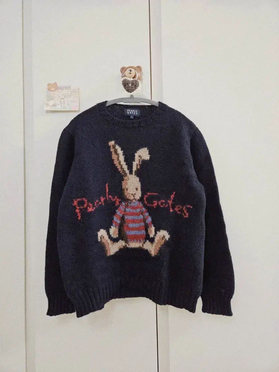 ヴィンテージ pearly gates うさぎ ニット