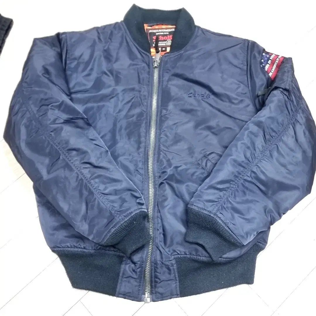 Schott ショット ネイビー MA 1 パイロットジャンパー m