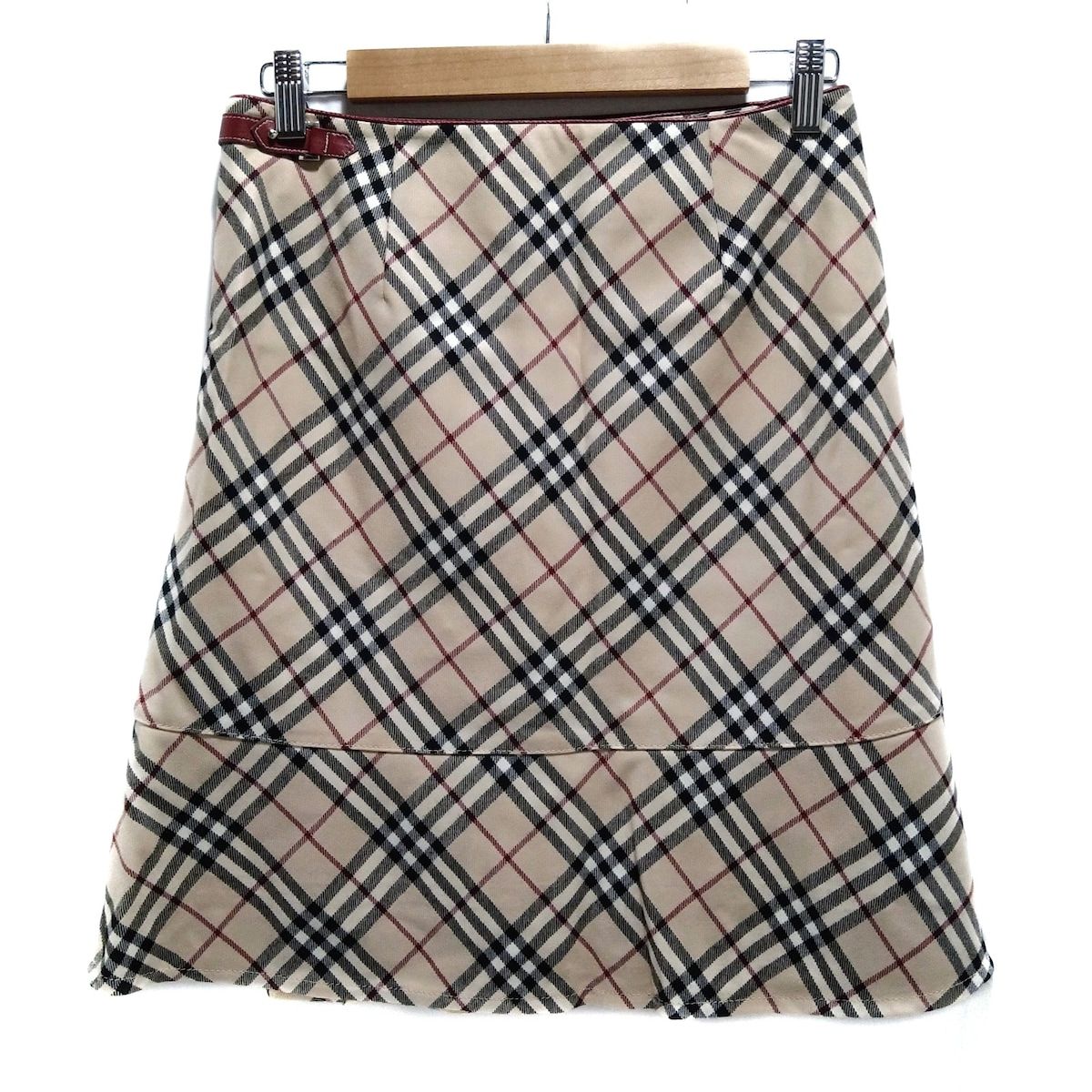 Burberry Blue Label バーバリーブルーレーベル 巻きスカート サイズ38 M レディース - ベージュ ひざ丈