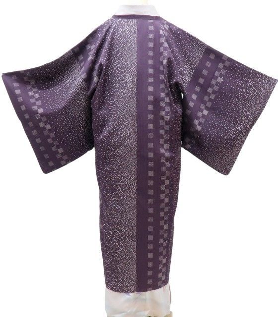 百華❀Y3962◇美品 正絹 手縫い仕立て ロング丈 道行コート - メルカリ