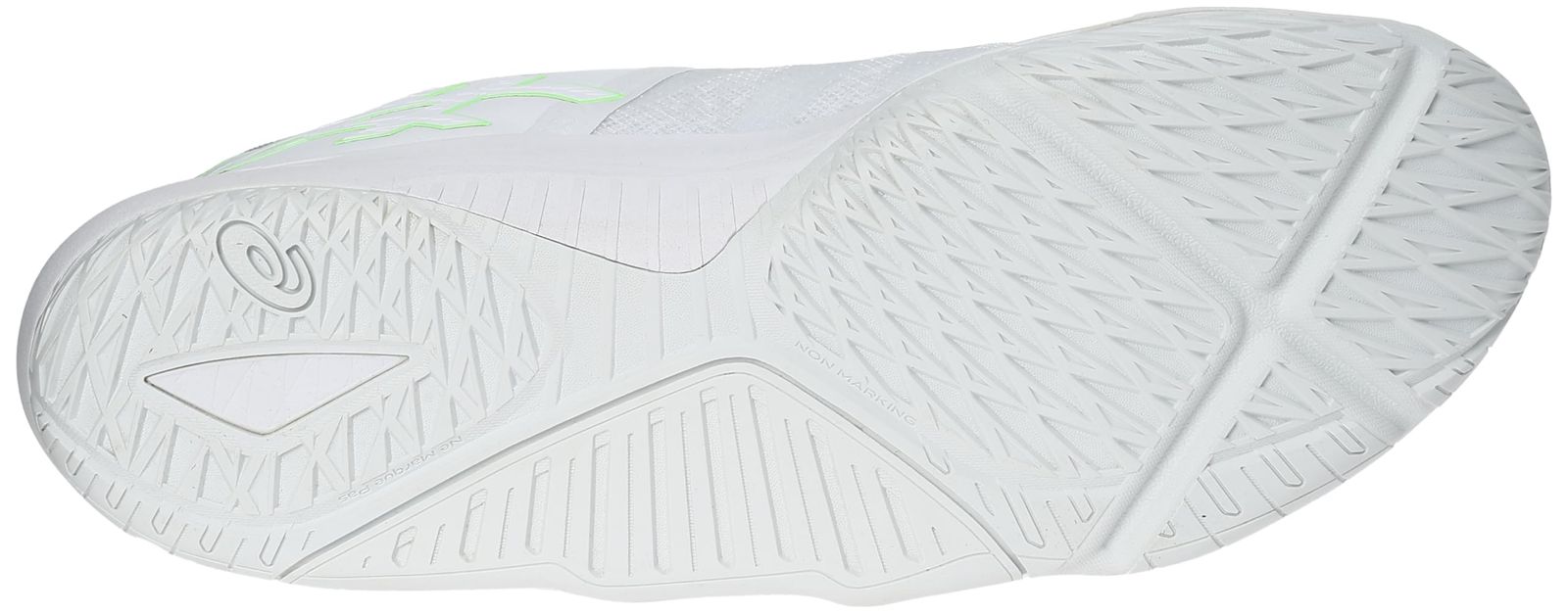 アシックス バスケットボールシューズ UNPRE ARS 2 LOW ユニセックス大人 100 ホワイト ライムバースト 25.0 cm 2E ODELLYA_COM