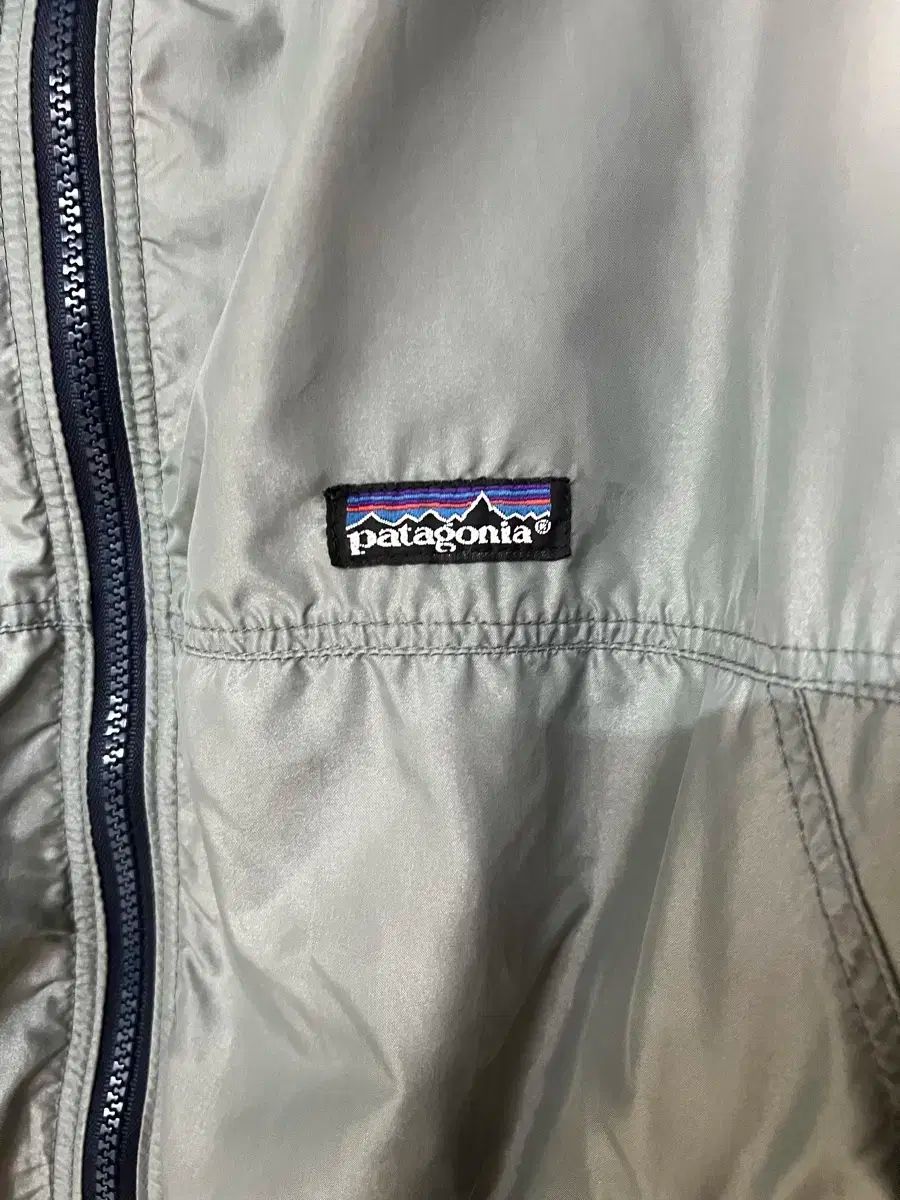 90s patagonia パタゴニア シェルド Synchilla シンチラ セージ グリーン L