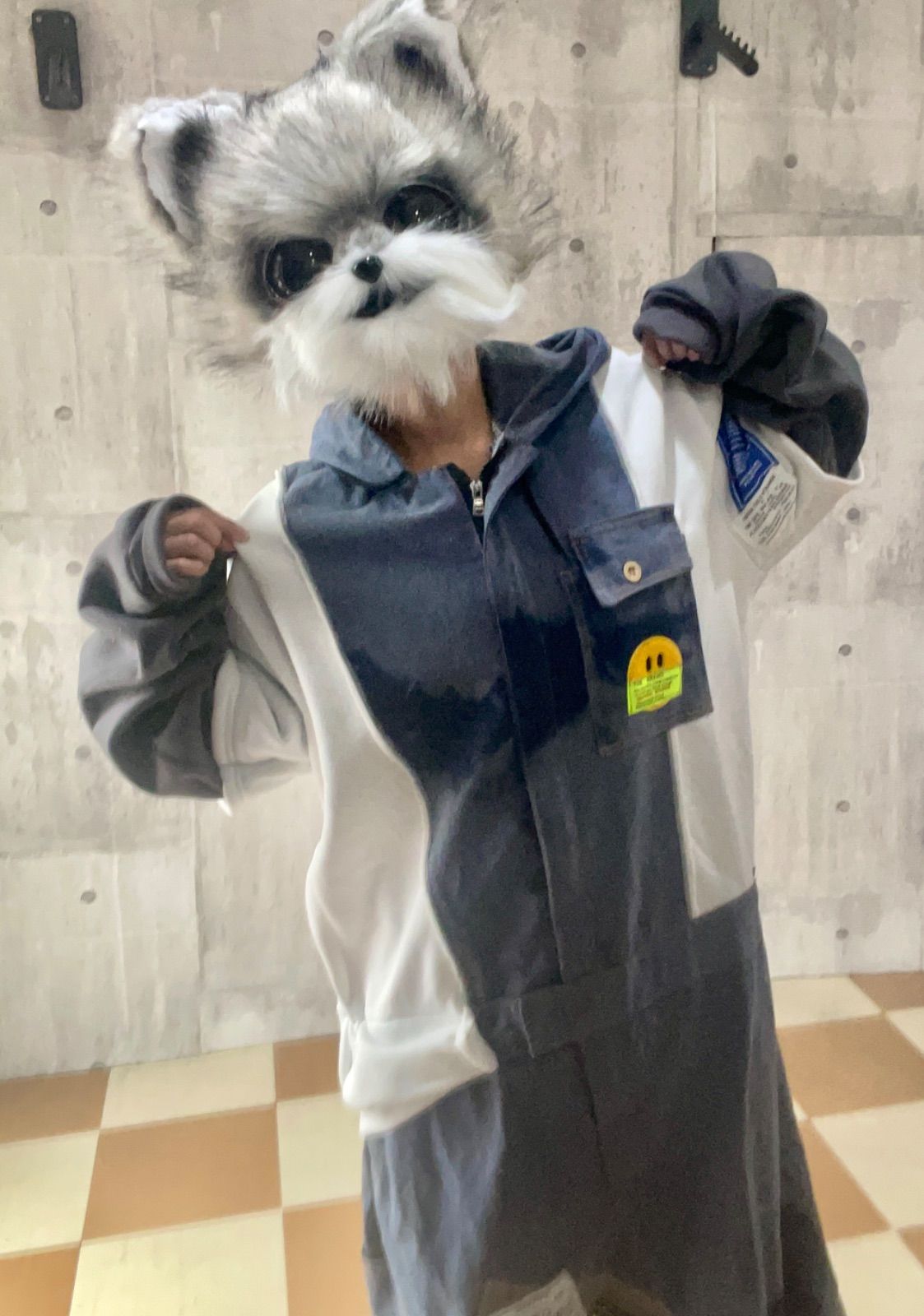 ゆるだぼワンピース