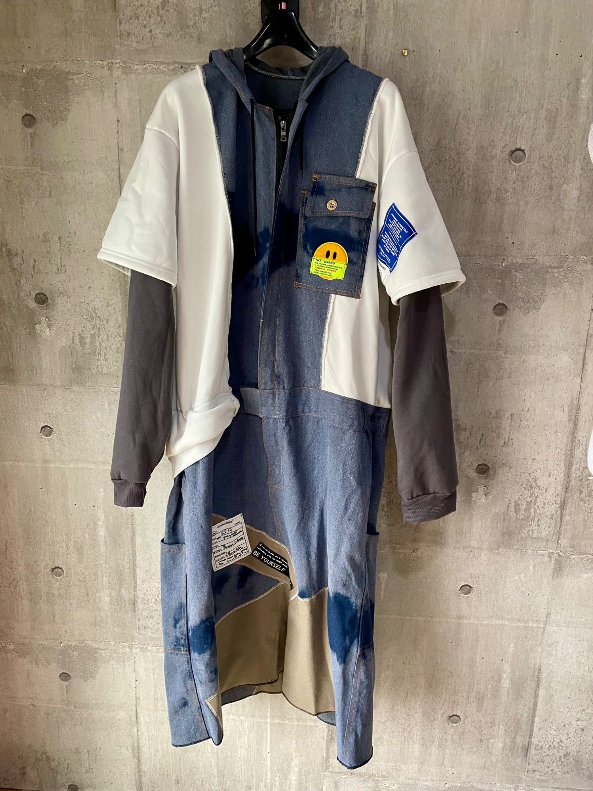 ロングワンピース ゆるだぼワンピース