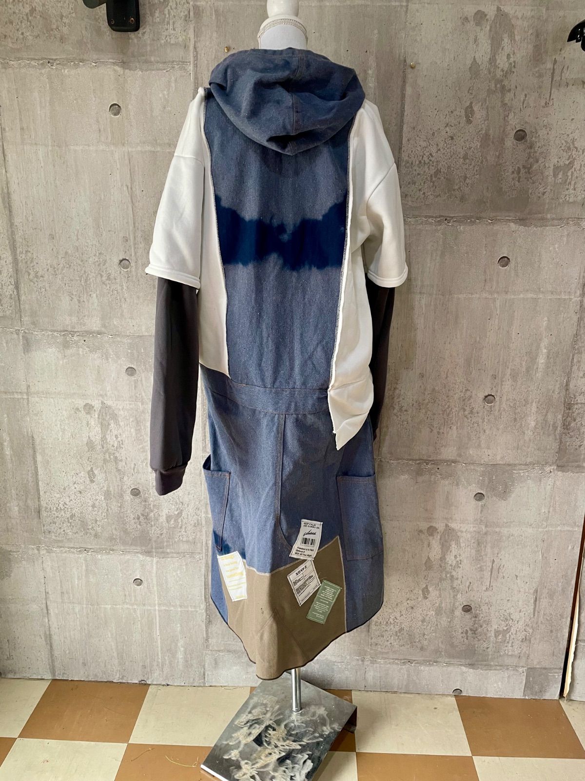 ロングワンピース ゆるだぼワンピース