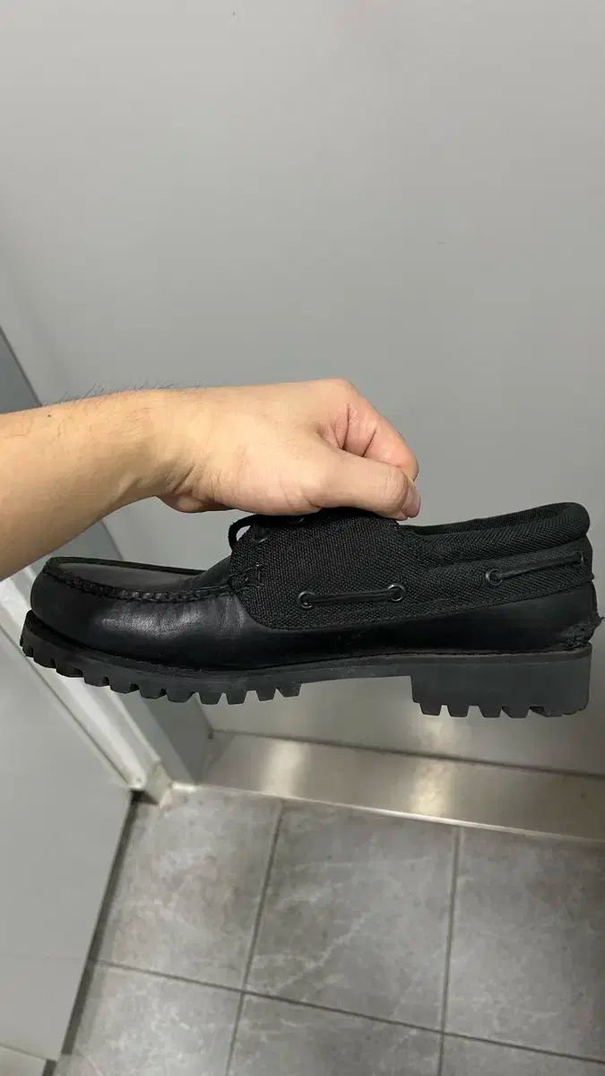 Timberland ティンバーランド アセンティック ボートシューズ 265 ブラック