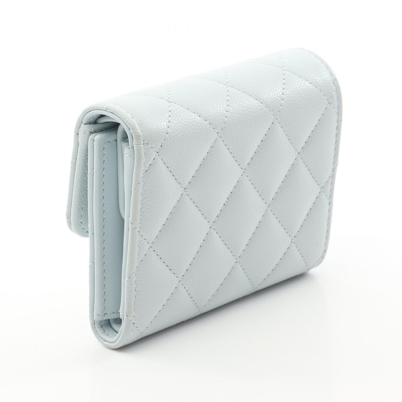シャネル CHANEL 三つ折り財布 マトラッセ スモールウォレット AP4557