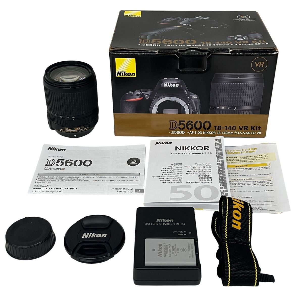 Nikon D5600 AF-S DX NIKKOR 18-140 F3.5-5.6 G ED VR デジタル 一眼