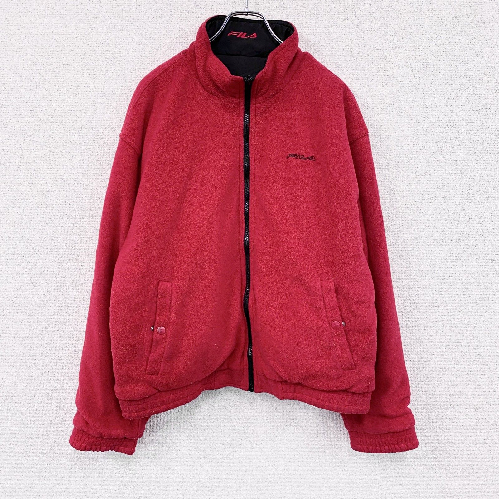 古着 used ～00s FILA フィラ リバーシブルフリースジャケット/ボア 
