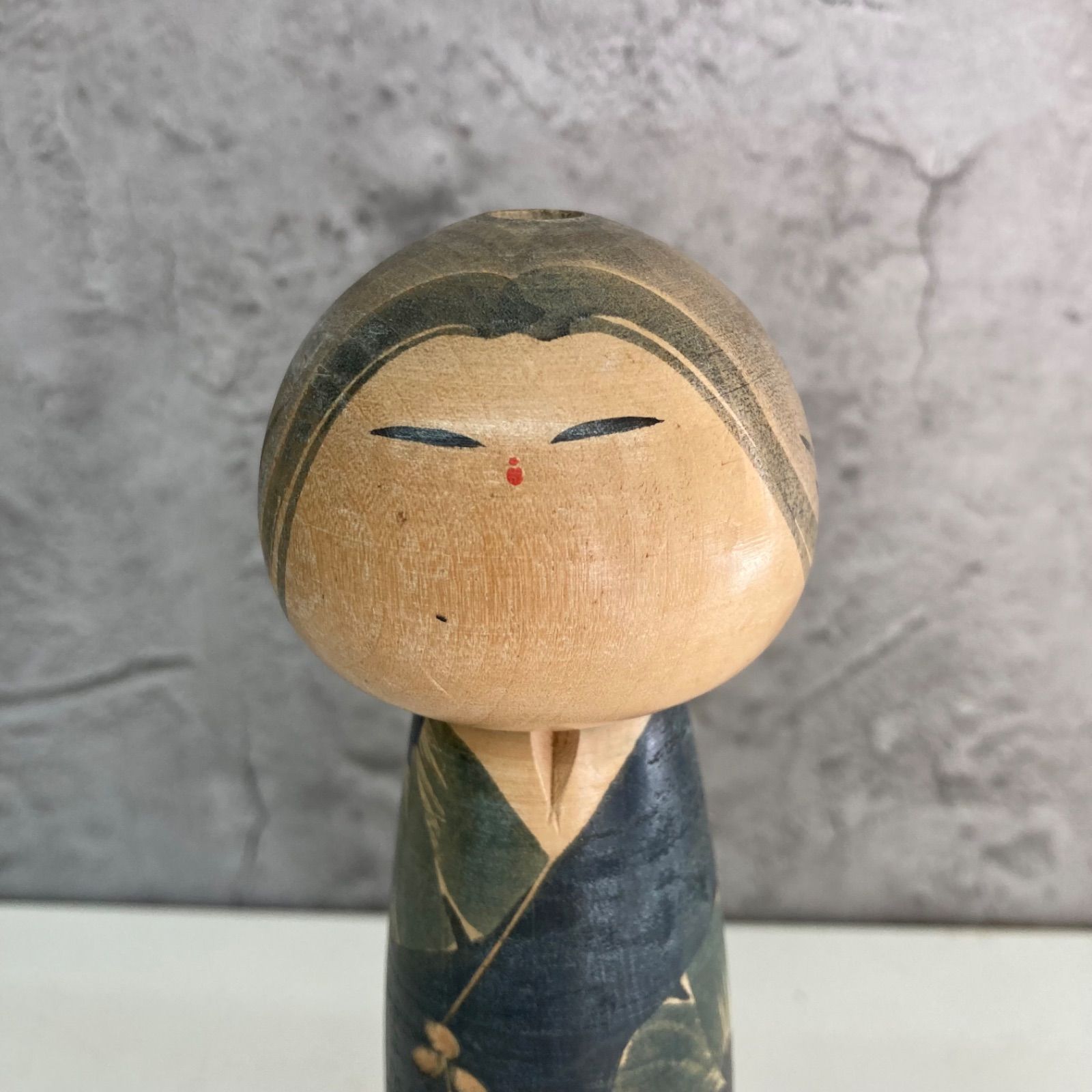 栗林一雪サイン入りヴィンテージ　創作こけし26cm　伝統工芸 栗林一雪サイン入りヴィンテージ 創作こけし26cm 伝統工芸