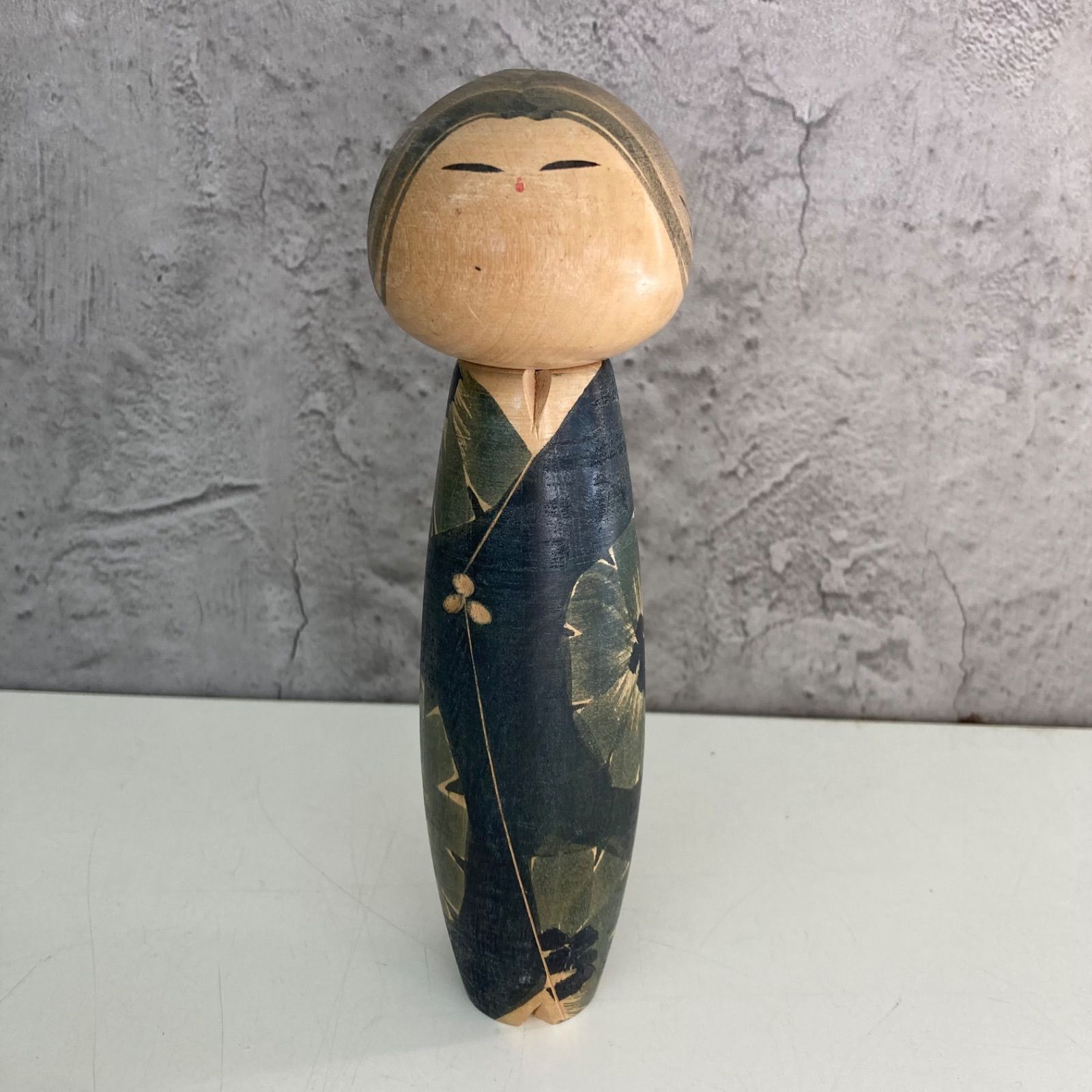 木製 わらし 一雪　作品　希少 大きいこけし　創作こけし　栗林一雪　童　珍品 木製 わらし 一雪 作品 希少 大きいこけし 創作こけし 栗林一雪 童 珍品