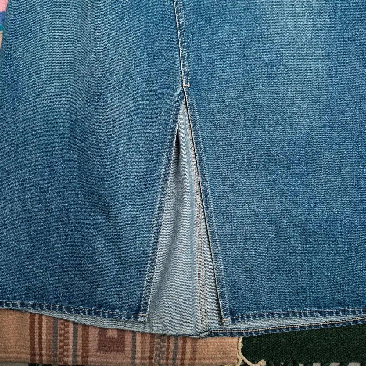 鬼龍 紅郎 クロス デニム スカート サイズ 25-26