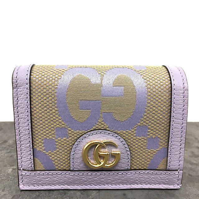 270 み GUCCI コンパクトウォレット 523155 ジャンボＧＧ オフィディア ギフトにも