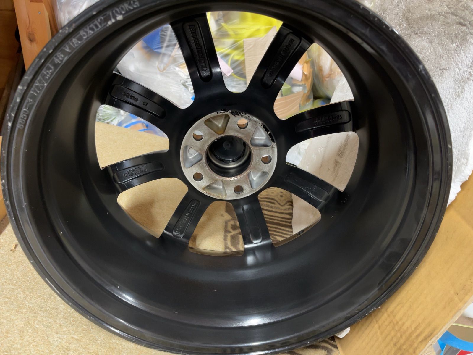  BMW X 1 F 48 2 39 ブラック 17インチ 4本セット 17インチ ホイール