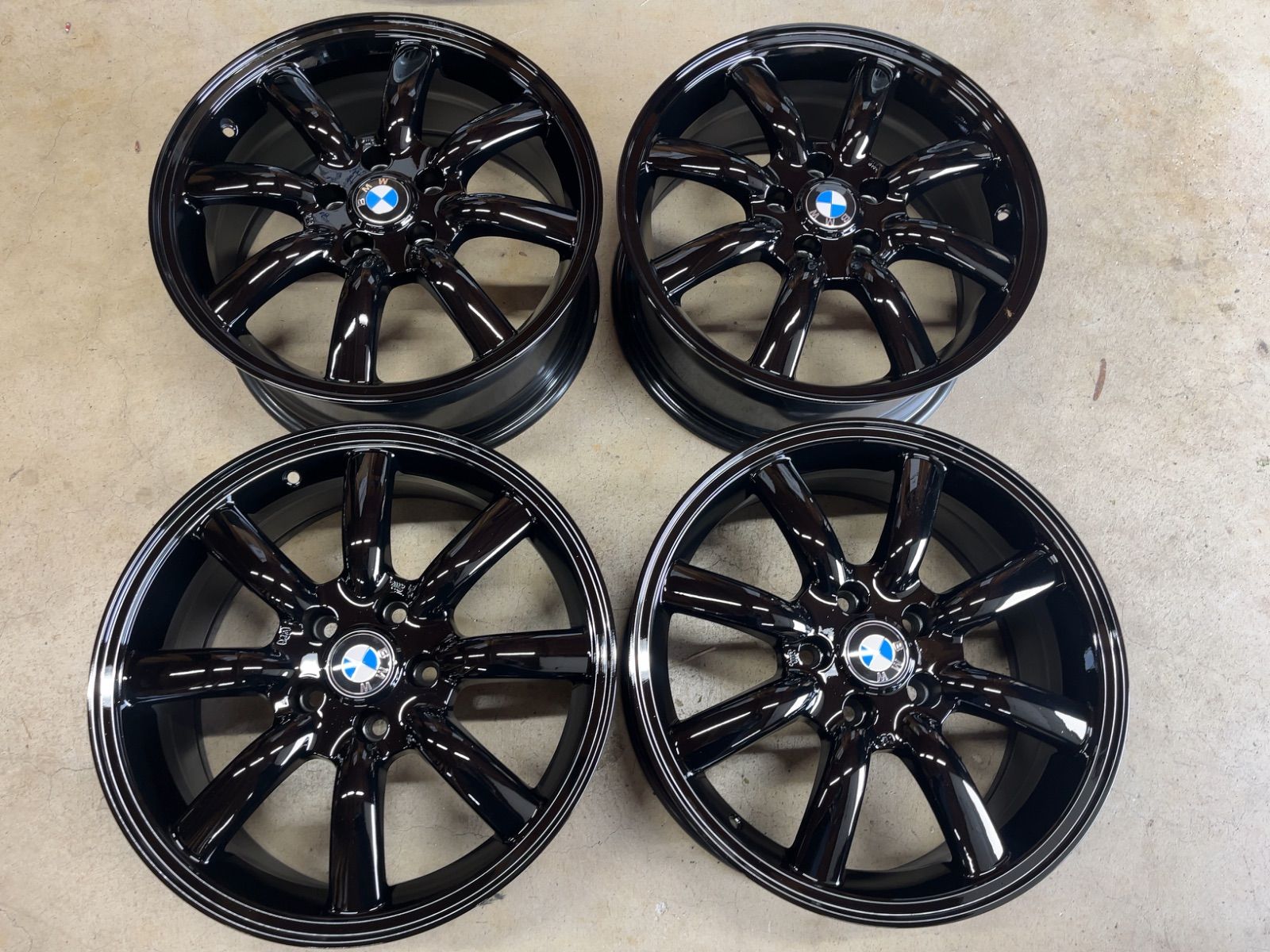 BMW X 1 F 48 2 39 ブラック 17インチ 4本セット