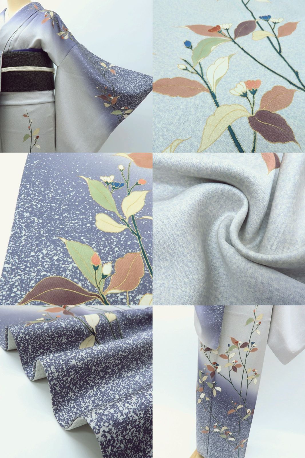 百華❀Y3968◇正絹 手縫い仕立て 訪問着 着物 - メルカリ