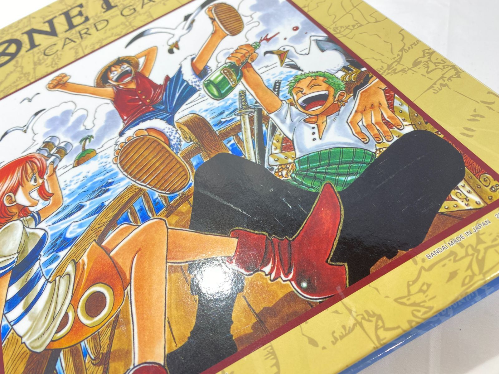 MARK & LONA ⭐︎レアサイズ40ワンピース　バイザーセット VIVRE CARD~ONE PIECE図鑑~ NEW STARTER SET Vol.1 (マルチメディア