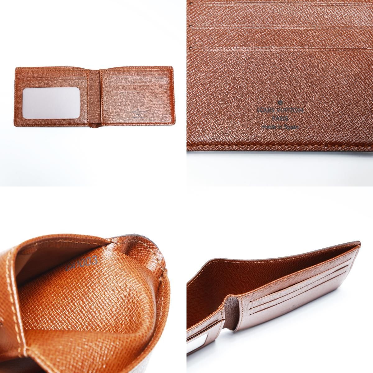  LOUIS VUITTON ルイ ヴィトン 二つ折り財布 2003年製 モノグラム ポルトビエ 9カルトクレディ その他 小物