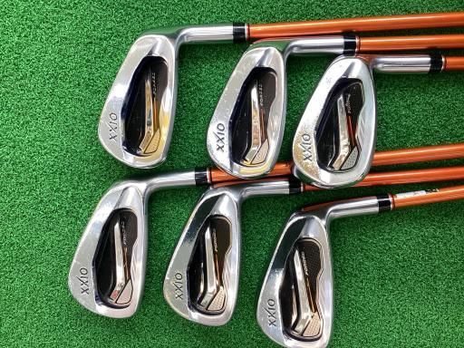 ダンロップ XXIO FORGED 2017 6S オレンジ アイアンセット IR Miyazaki Kaula 8 for IRON フレックスSR メンズ 男性用 右利き 右用 Cランク ゴルフクラブ