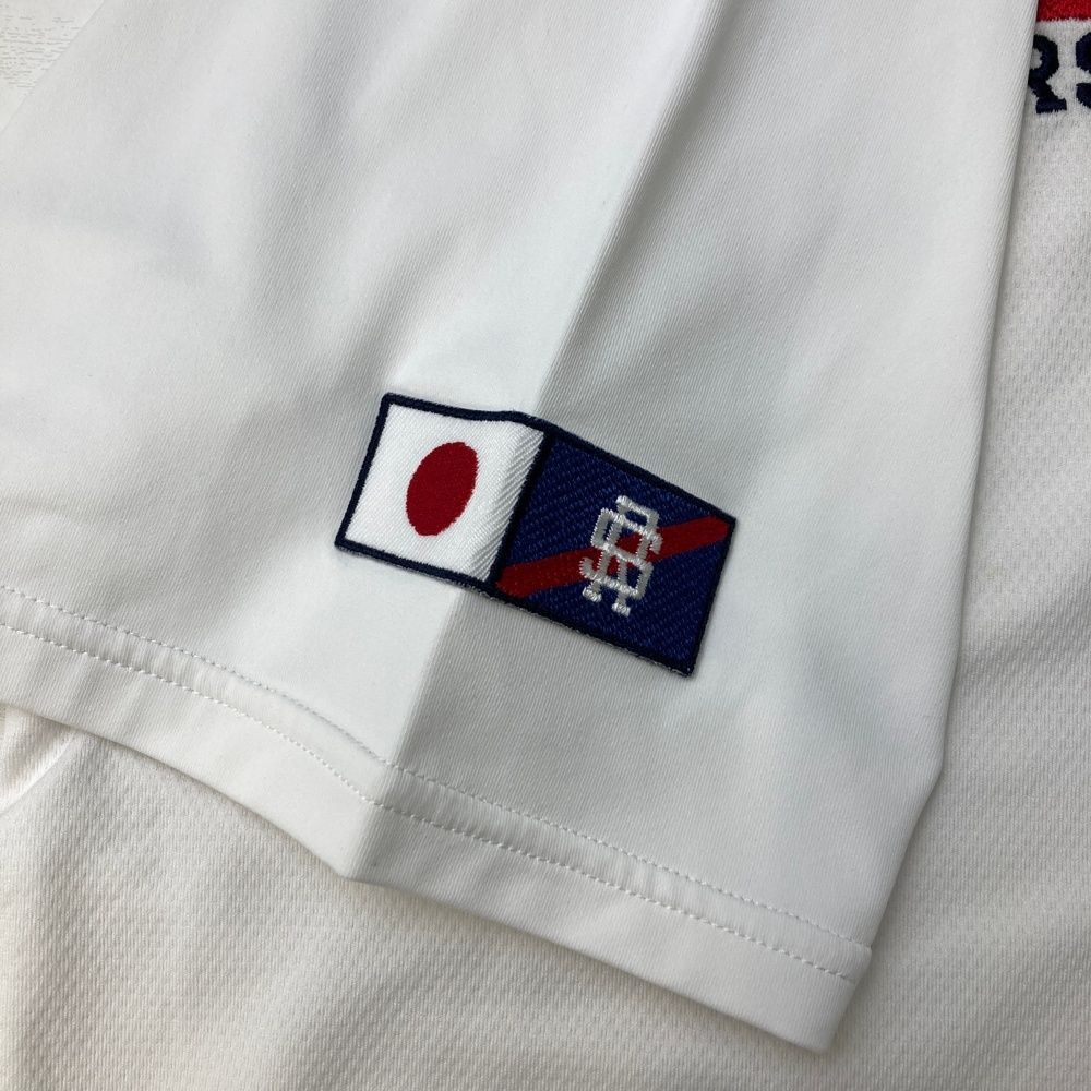 サイズ：XL ROUGH&SWELL ラフアンドスウェル 半袖ポロシャツ ボタン