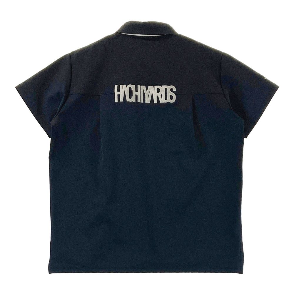 サイズ M 8 YARDS ハチヤーズ 半袖ポロシャツ ブラック系 ゴルフウェア レディース ストスト