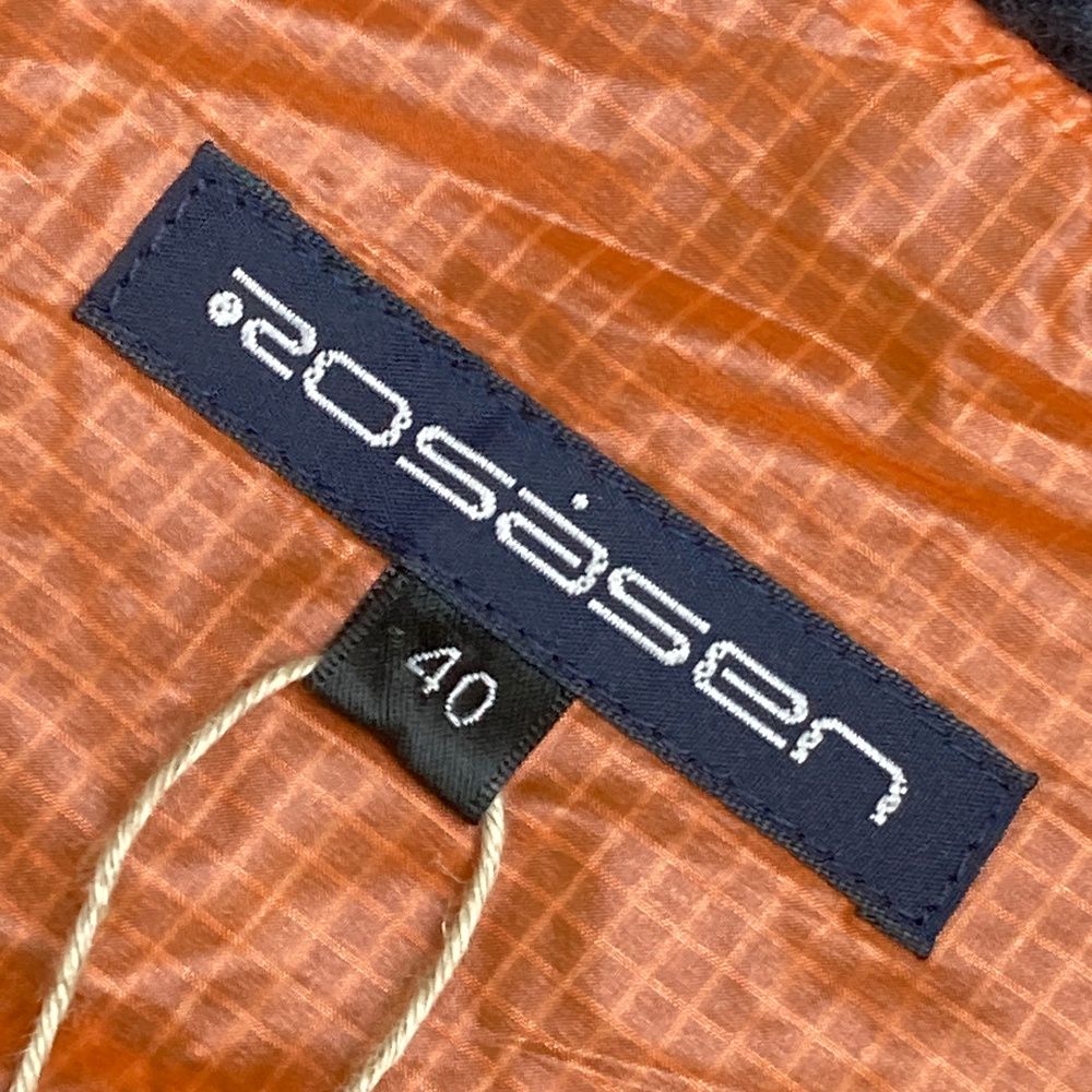  サイズ 40 ROSASEN ロサーセン ボア切替 ノースリーブ中綿ワンピース ネイビー系 ゴルフウェア レディース ストスト ワンピース レディースウェア