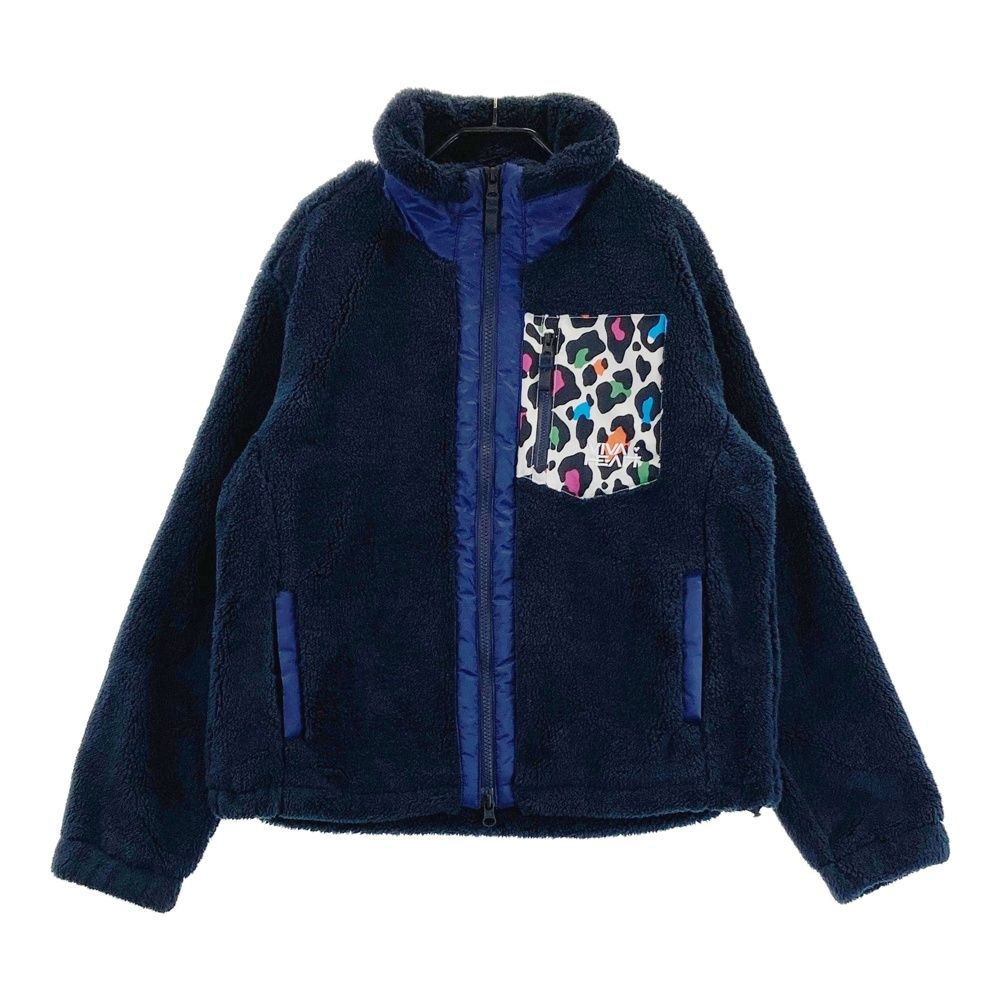 サイズ 40 VIVA HEART ビバハート ボア切替 裏地付き長袖ジャケット ネイビー系 240101557717 ゴルフウェア レディース ストスト