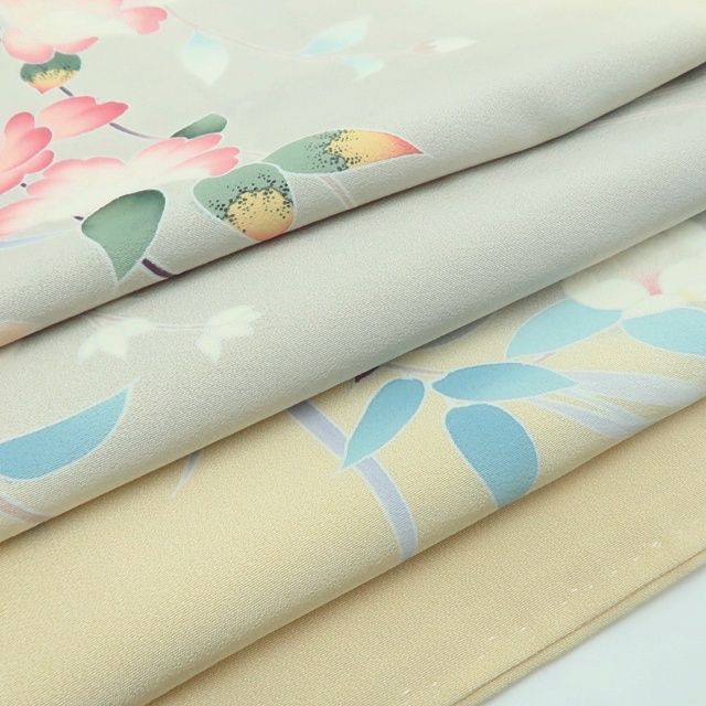 百華❀Y3969◇美品 正絹 作家物落款 手描き友禅 手縫い仕立て 訪問着