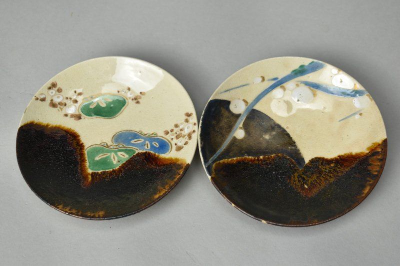 蔵A5187】京焼 永楽善五郎 絵替 銘々皿 九枚 幅13㎝ - メルカリ