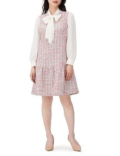 グレースコンチネンタル 2025SS ﾂｲｰﾄﾞｺﾝﾋﾞﾜﾝﾋﾟｰｽ レディース 04 ﾋﾟﾝｸ MERCADOAVALIA_COM_BR