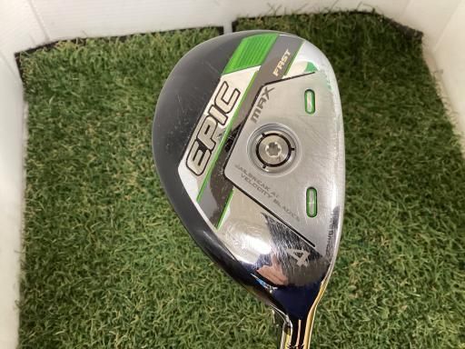 キャロウェイ EPIC MAX FAST U4 ユーティリティ UT Speeder EVOLUTION for CW 40 2021 EPIC UT フレックスS メンズ 男性用 右利き 右用 Cランク ゴルフクラブ