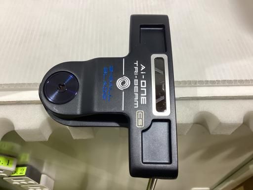 オデッセイ Ai-ONE TRI-BEAM 2-BALL BLADE CS 34インチ パター PT STROKE LAB 90 スチール フレックスその他 メンズ 男性用 右利き 右用 Aランク ゴルフクラブ
