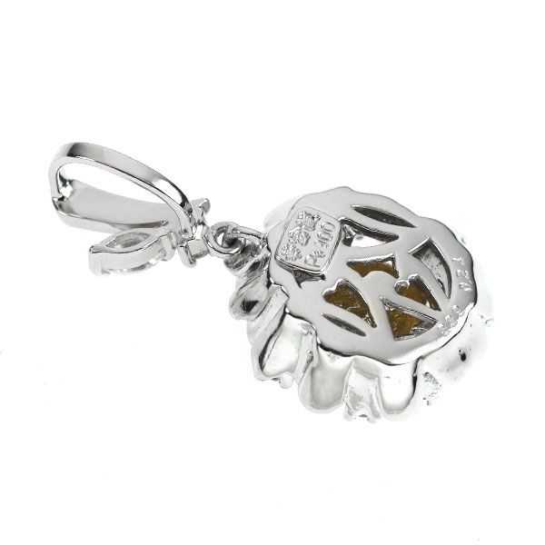 華宝流 Pt 900 ダイヤモンド ペンダントトップ 3.39 ct D 0.24