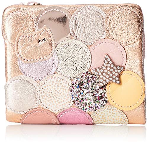 ツモリチサト 折財布 ミニ財布 新マルチドット ピンク