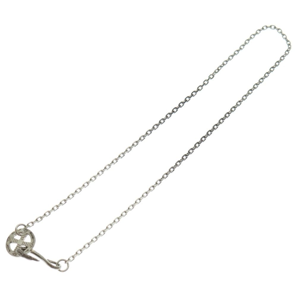 TADY KING タディアンドキング イーグルフック ネイティブホイールSV付き細角チェーンネックレス 50 cm シルバー