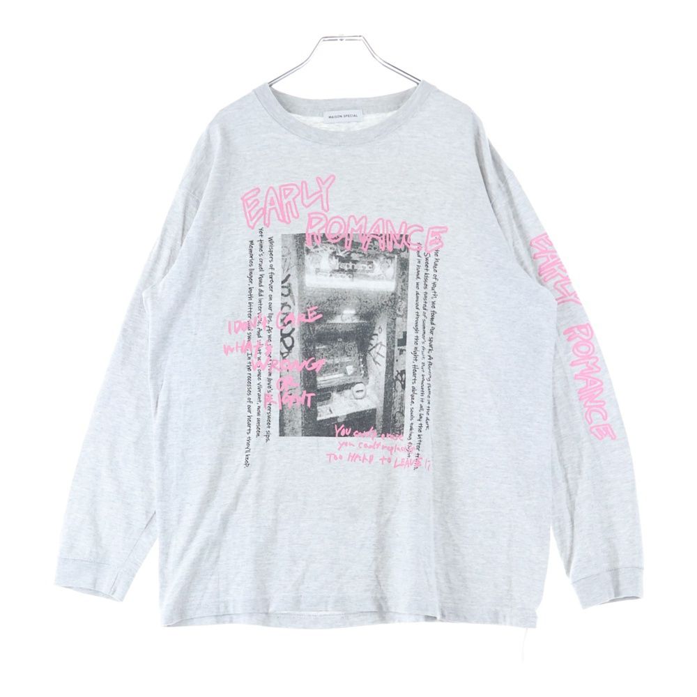 MAISON SPECIAL (メゾンスペシャル ) Early Romance Long Sleeve T 
