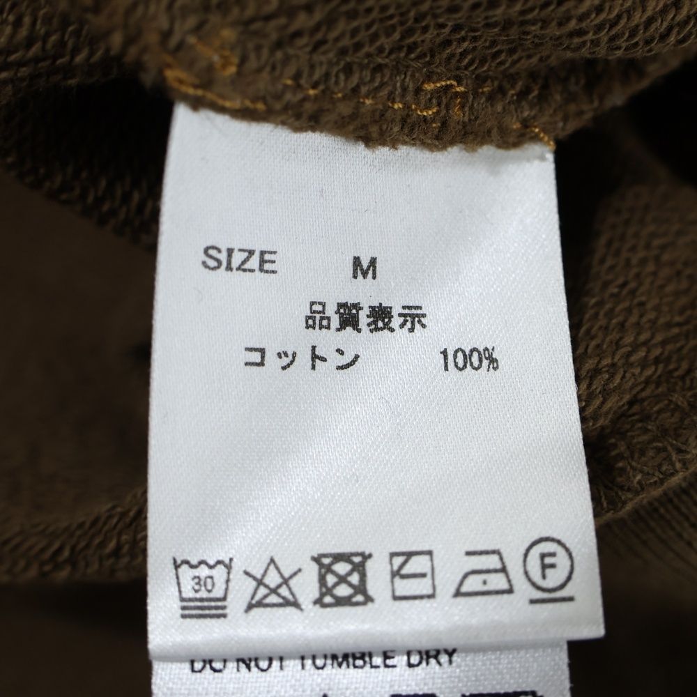 ハーフジップ スウェット