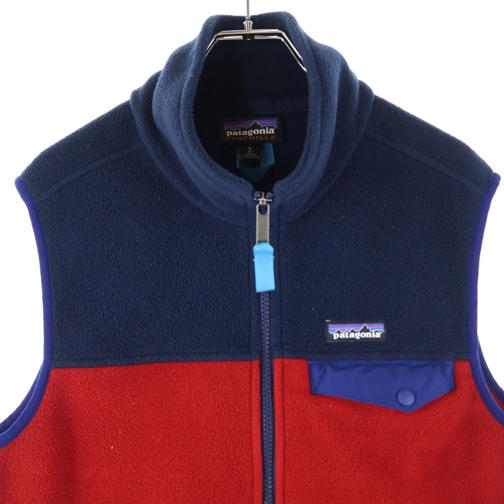 Patagonia シンチラ フリースベスト XL 灰 杢ボディ 万能個体 中古