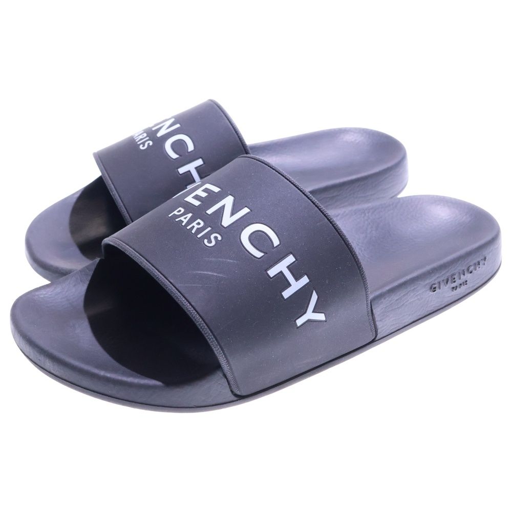 GIVENCHY (ジバンシィ) Logo Rubber Sandal ロゴラバー フラット
