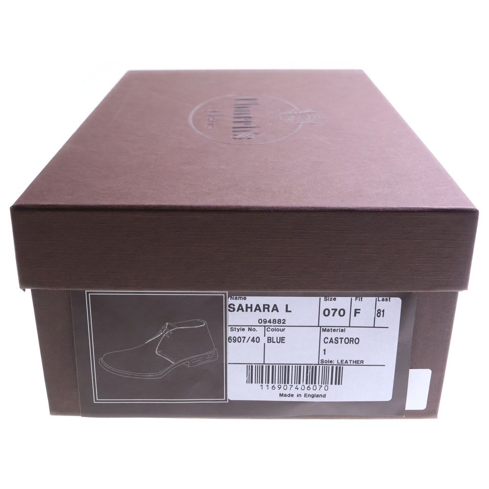 ★未使用★ Church’sチャーチ RYDER　ネイビー　サイズ6.5F ☆未使用☆ Church'sチャーチ RYDER ネイビー サイズ6.5F - メルカリ