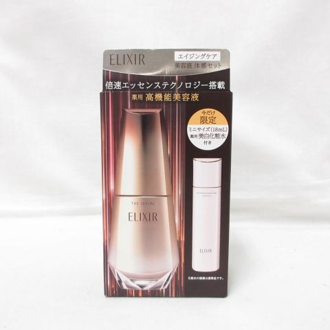 エリクシール エイジングケア 美容液 体感セット aL ba ( ザ セラム / ブライトニング ローション ) ( 0711-Q1 )