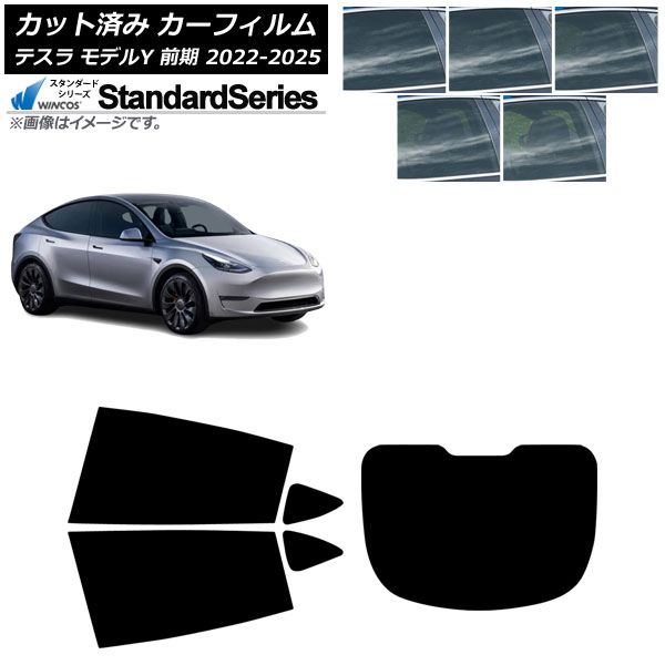 カーフィルム テスラ モデルY 前期 ～ リアセット 型 WINCOS 選べる5フィルム AP RDR 1