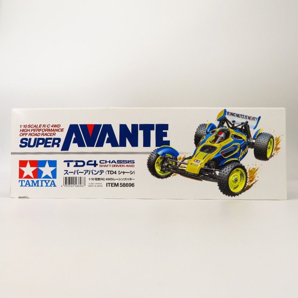 1/10 スーパーアバンテ TD4シャーシ 「電動RCカーシリーズ No.696