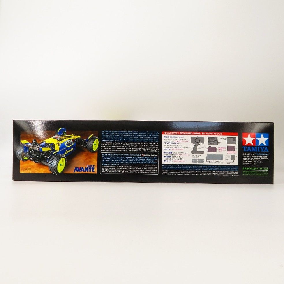  1 10 スーパーアバンテ TD 4シャーシ 電動RCカーシリーズ No 696 58696 TAMIYA タミヤ プラモデル 未組立品 その他 ロボット